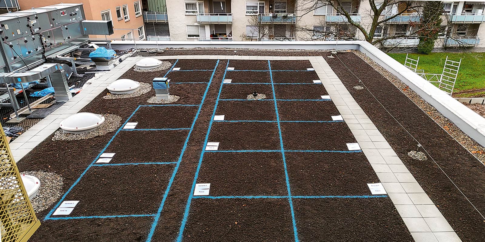 Die Gewobau Rüsselsheim setzt mit Hessens erstem Klimadach ein wegweisendes Projekt um.